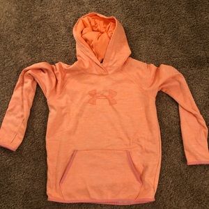 Peach underarmor hoodie
